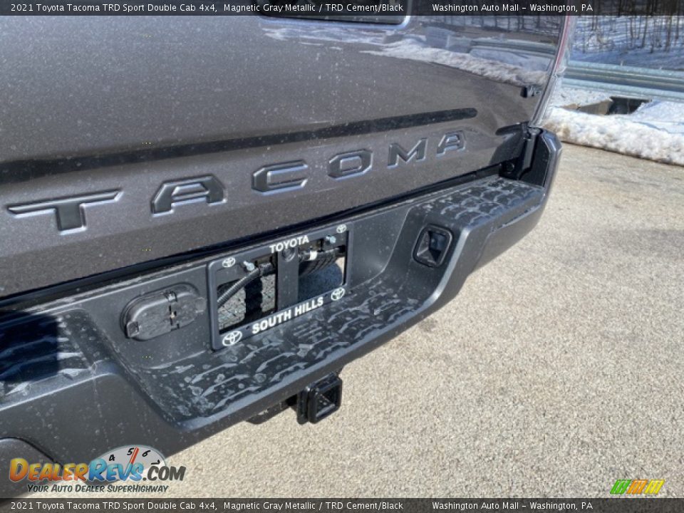 2021 Toyota Tacoma TRD Sport Double Cab 4x4 Magnetic Gray Metallic / TRD Cement/Black Photo #22