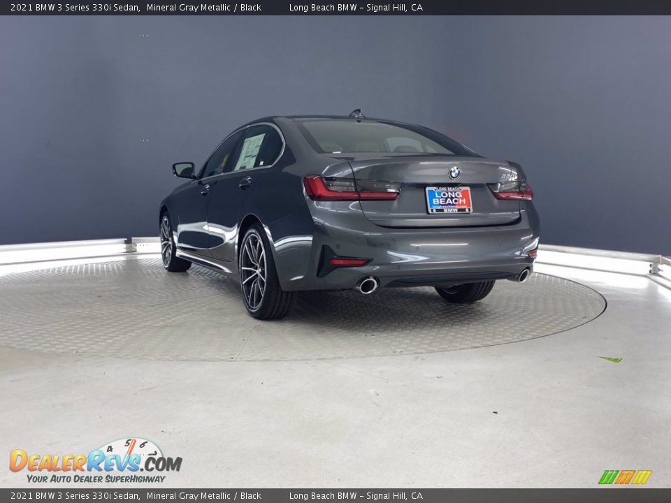 2021 BMW 3 Series 330i Sedan Mineral Gray Metallic / Black Photo #7