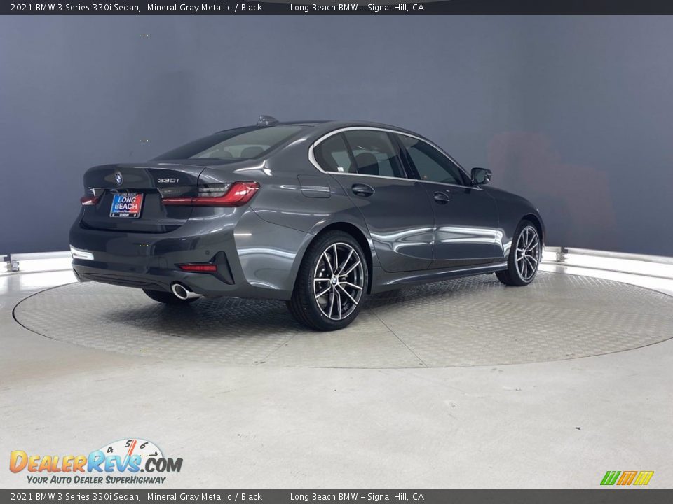 2021 BMW 3 Series 330i Sedan Mineral Gray Metallic / Black Photo #9