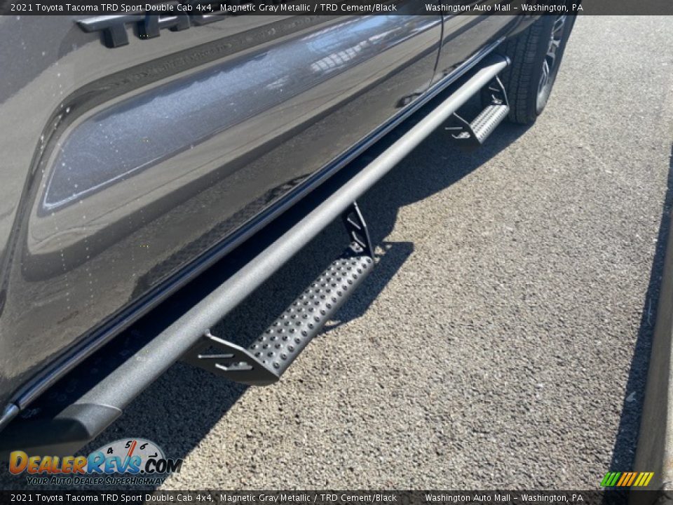 2021 Toyota Tacoma TRD Sport Double Cab 4x4 Magnetic Gray Metallic / TRD Cement/Black Photo #26