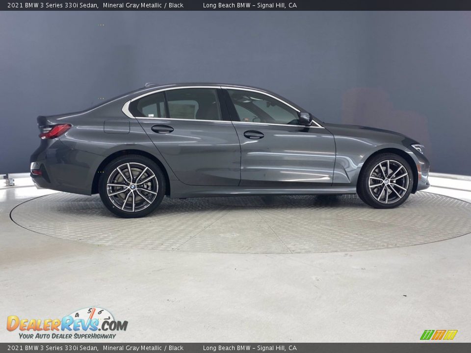 2021 BMW 3 Series 330i Sedan Mineral Gray Metallic / Black Photo #10