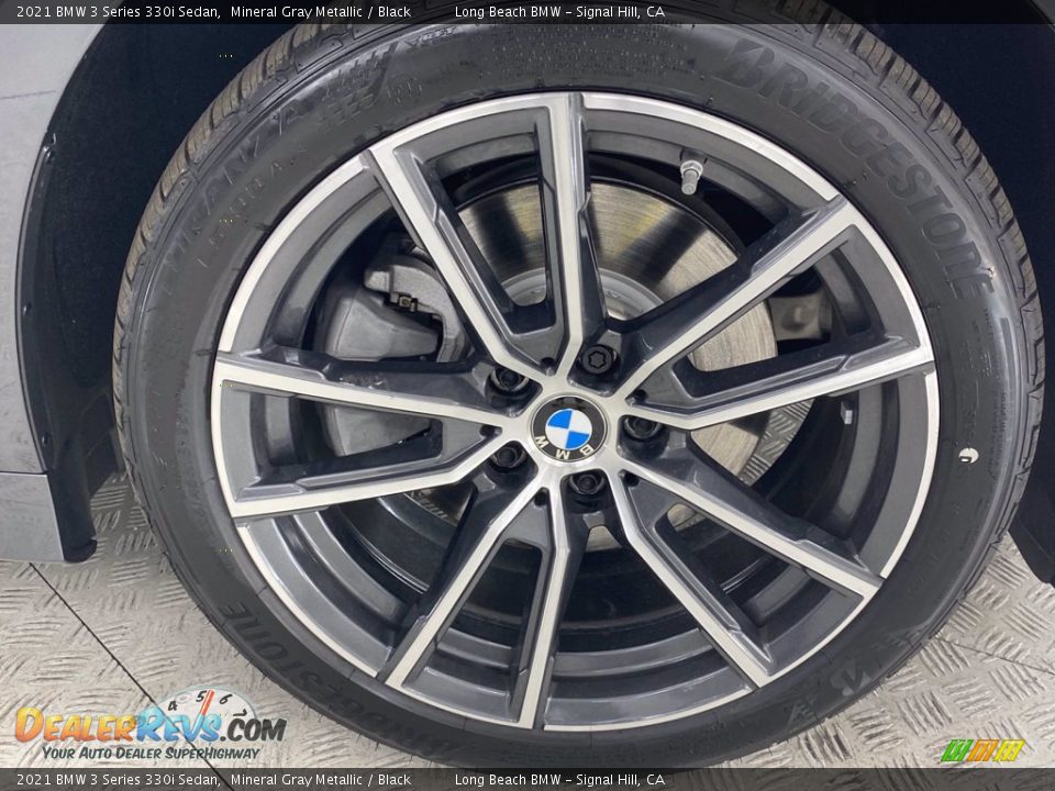 2021 BMW 3 Series 330i Sedan Mineral Gray Metallic / Black Photo #14