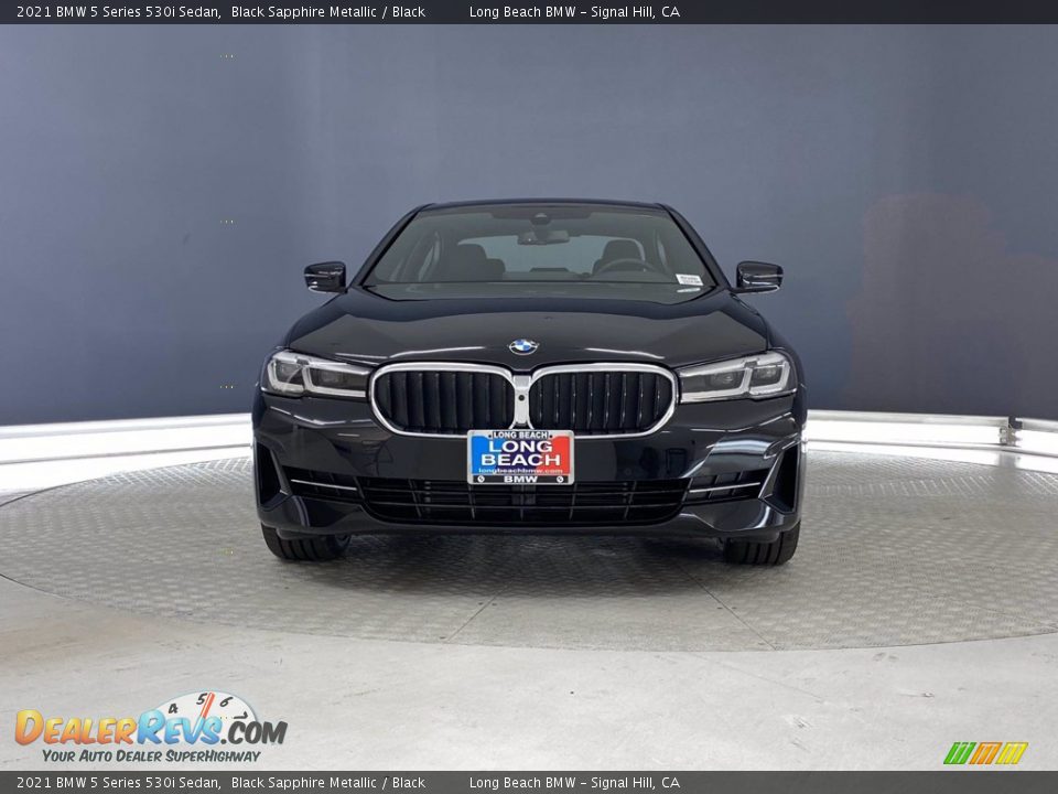 2021 BMW 5 Series 530i Sedan Black Sapphire Metallic / Black Photo #4
