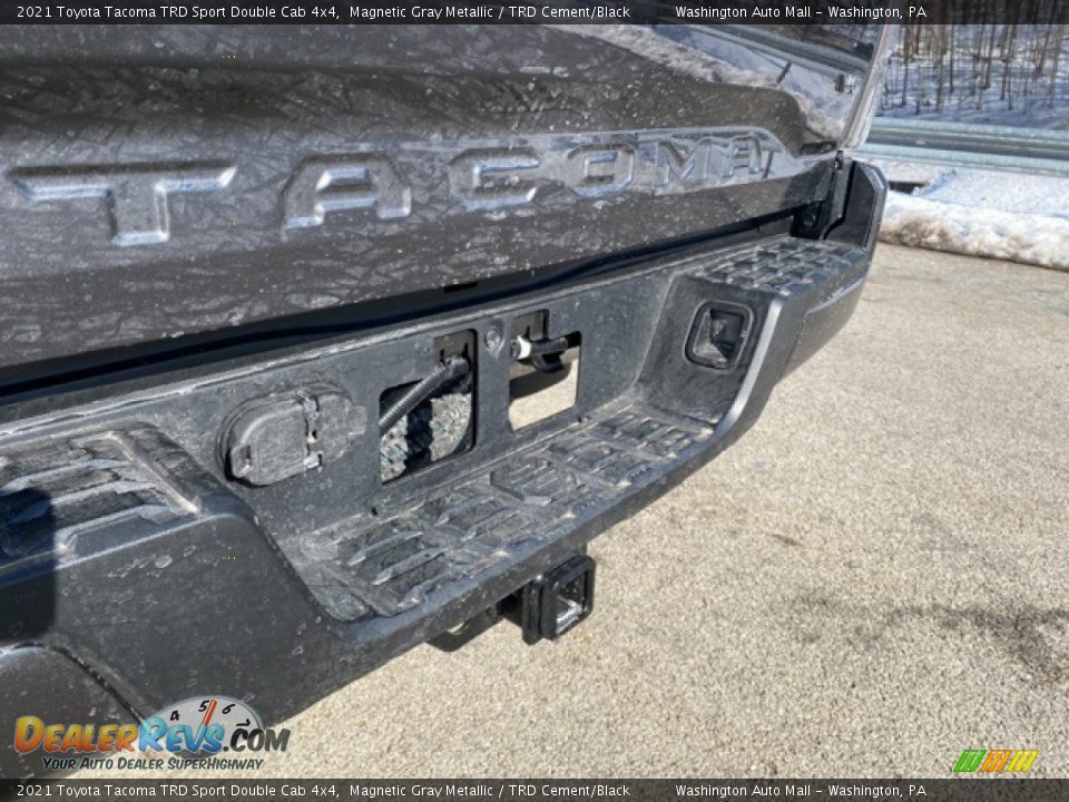 2021 Toyota Tacoma TRD Sport Double Cab 4x4 Magnetic Gray Metallic / TRD Cement/Black Photo #22