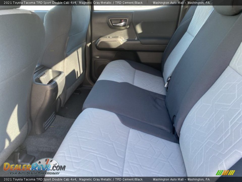 2021 Toyota Tacoma TRD Sport Double Cab 4x4 Magnetic Gray Metallic / TRD Cement/Black Photo #27