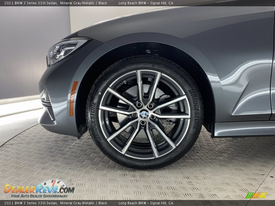 2021 BMW 3 Series 330i Sedan Mineral Gray Metallic / Black Photo #11