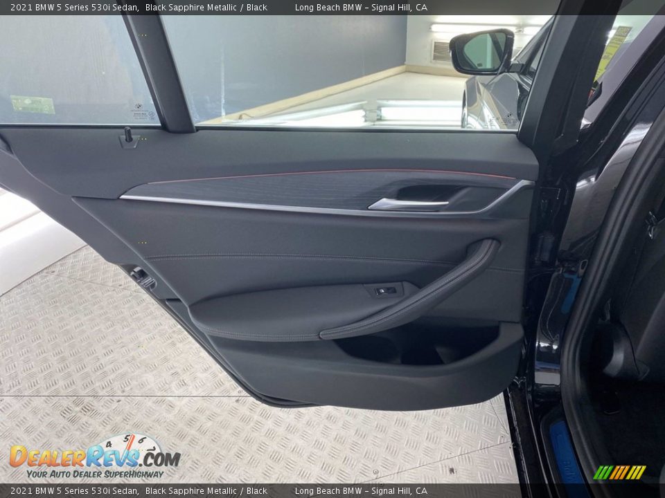 2021 BMW 5 Series 530i Sedan Black Sapphire Metallic / Black Photo #23