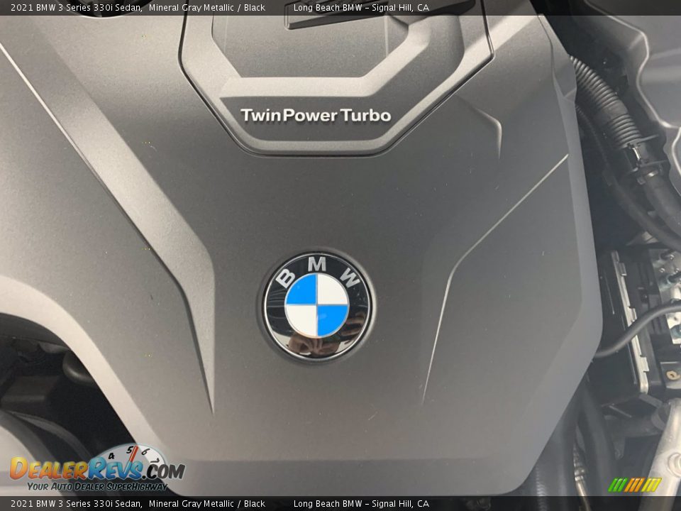 2021 BMW 3 Series 330i Sedan Mineral Gray Metallic / Black Photo #19