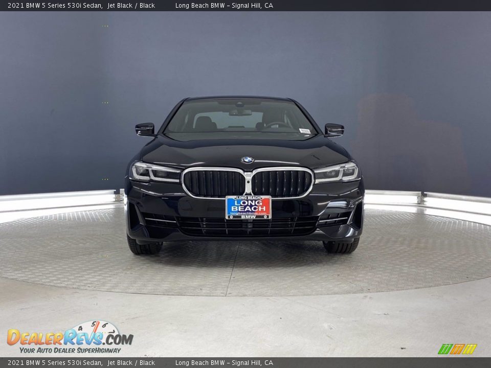 2021 BMW 5 Series 530i Sedan Jet Black / Black Photo #4