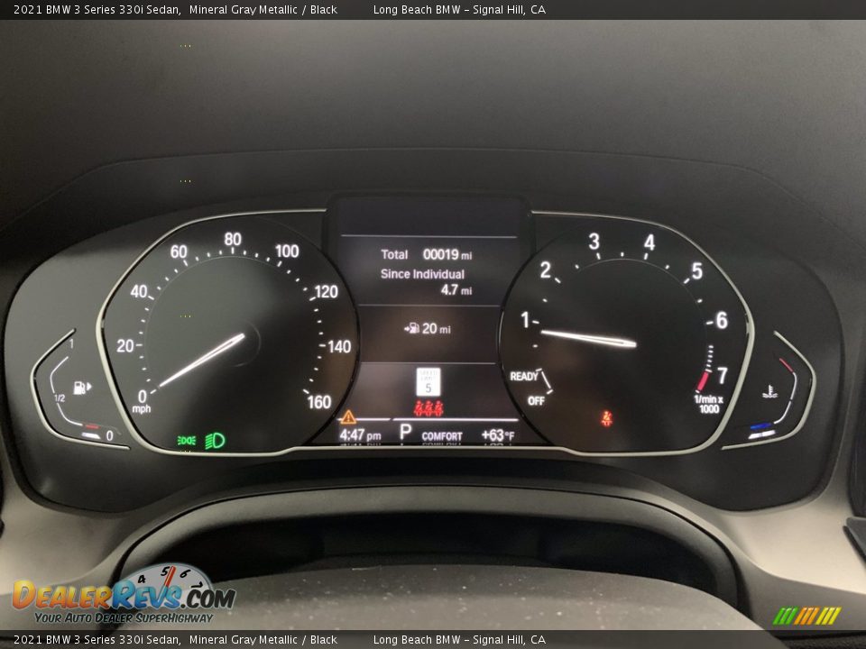 2021 BMW 3 Series 330i Sedan Mineral Gray Metallic / Black Photo #24
