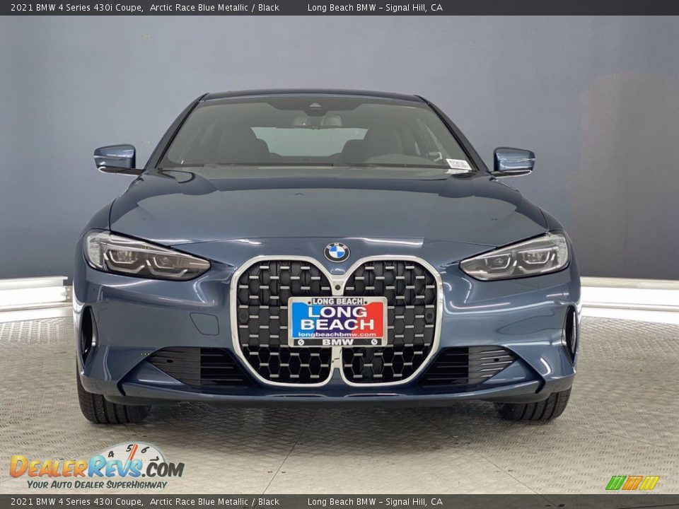 2021 BMW 4 Series 430i Coupe Arctic Race Blue Metallic / Black Photo #5
