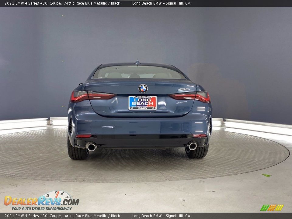 2021 BMW 4 Series 430i Coupe Arctic Race Blue Metallic / Black Photo #9