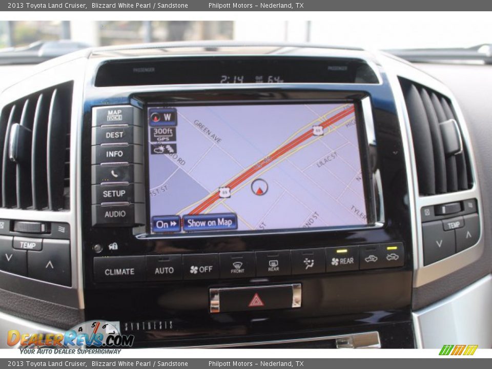 2013 Toyota Land Cruiser Blizzard White Pearl / Sandstone Photo #16