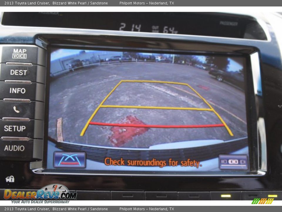 2013 Toyota Land Cruiser Blizzard White Pearl / Sandstone Photo #19