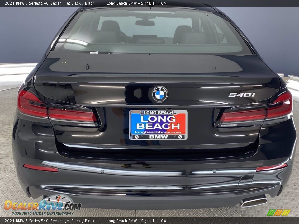 2021 BMW 5 Series 540i Sedan Jet Black / Black Photo #11