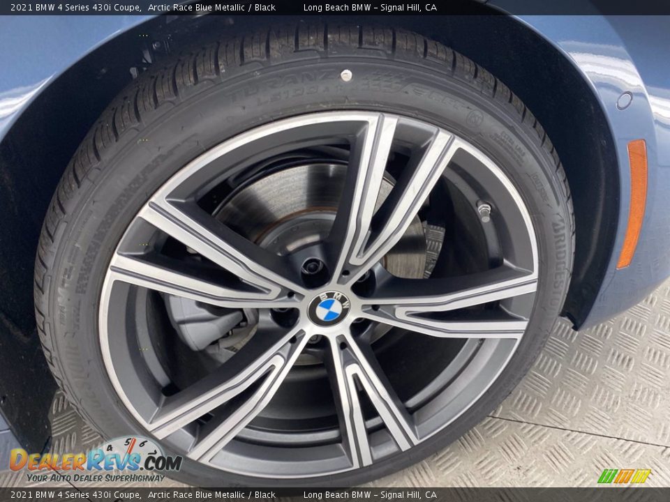 2021 BMW 4 Series 430i Coupe Arctic Race Blue Metallic / Black Photo #18