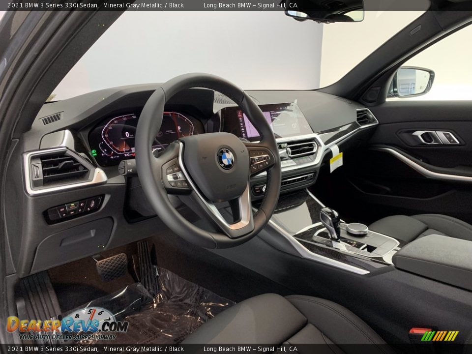 2021 BMW 3 Series 330i Sedan Mineral Gray Metallic / Black Photo #5