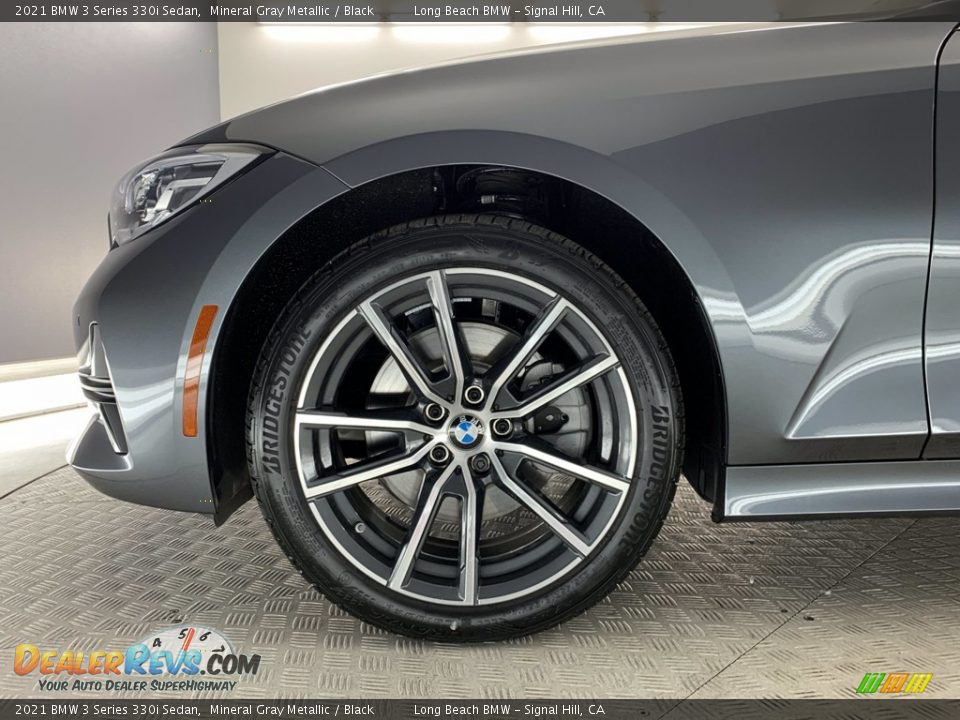 2021 BMW 3 Series 330i Sedan Mineral Gray Metallic / Black Photo #9
