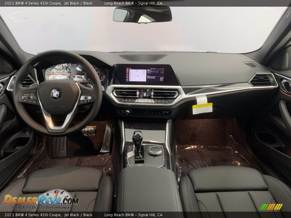 2021 BMW 4 Series 430i Coupe Jet Black / Black Photo #4