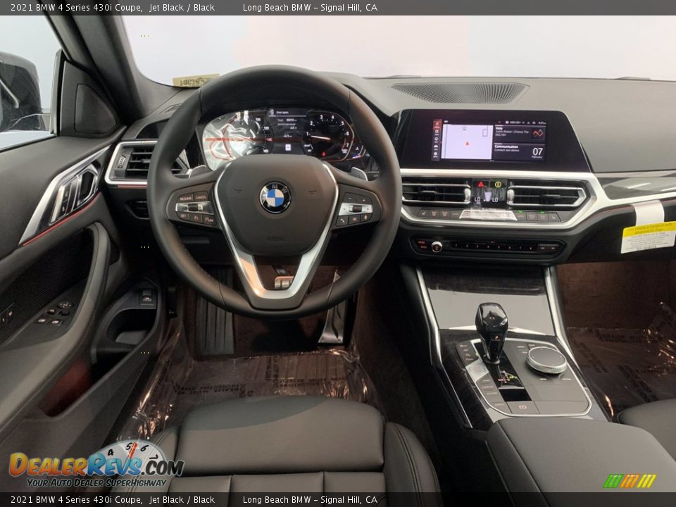 2021 BMW 4 Series 430i Coupe Jet Black / Black Photo #5