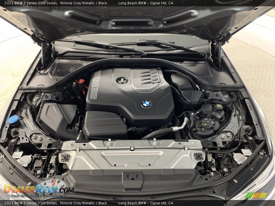 2021 BMW 3 Series 330i Sedan 2.0 Liter DI TwinPower Turbocharged DOHC 16-Valve VVT 4 Cylinder Engine Photo #16