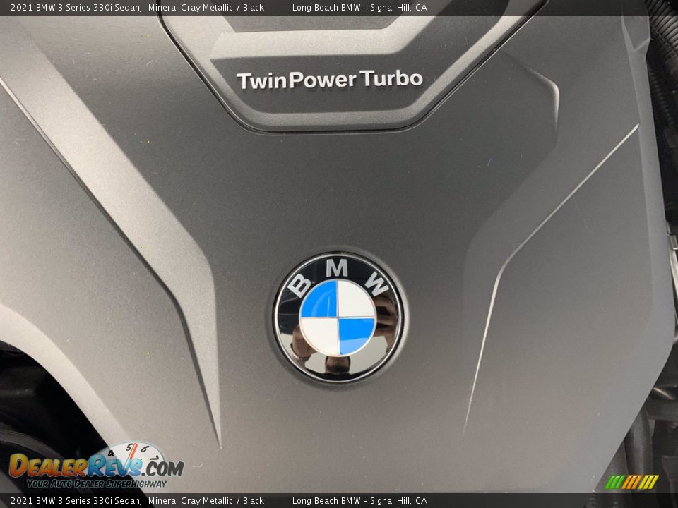 2021 BMW 3 Series 330i Sedan Mineral Gray Metallic / Black Photo #17