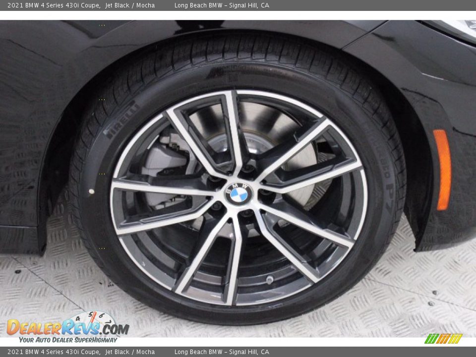 2021 BMW 4 Series 430i Coupe Jet Black / Mocha Photo #3