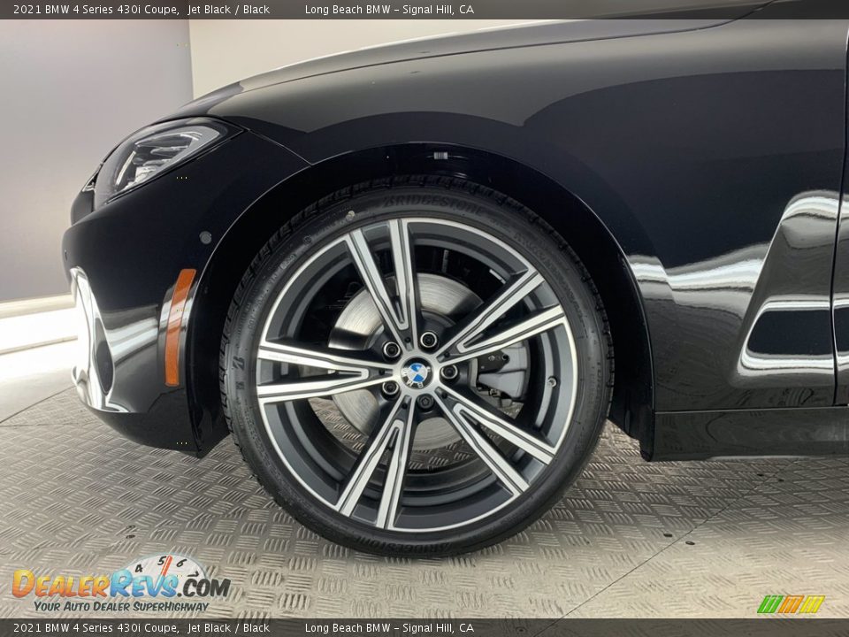 2021 BMW 4 Series 430i Coupe Jet Black / Black Photo #11