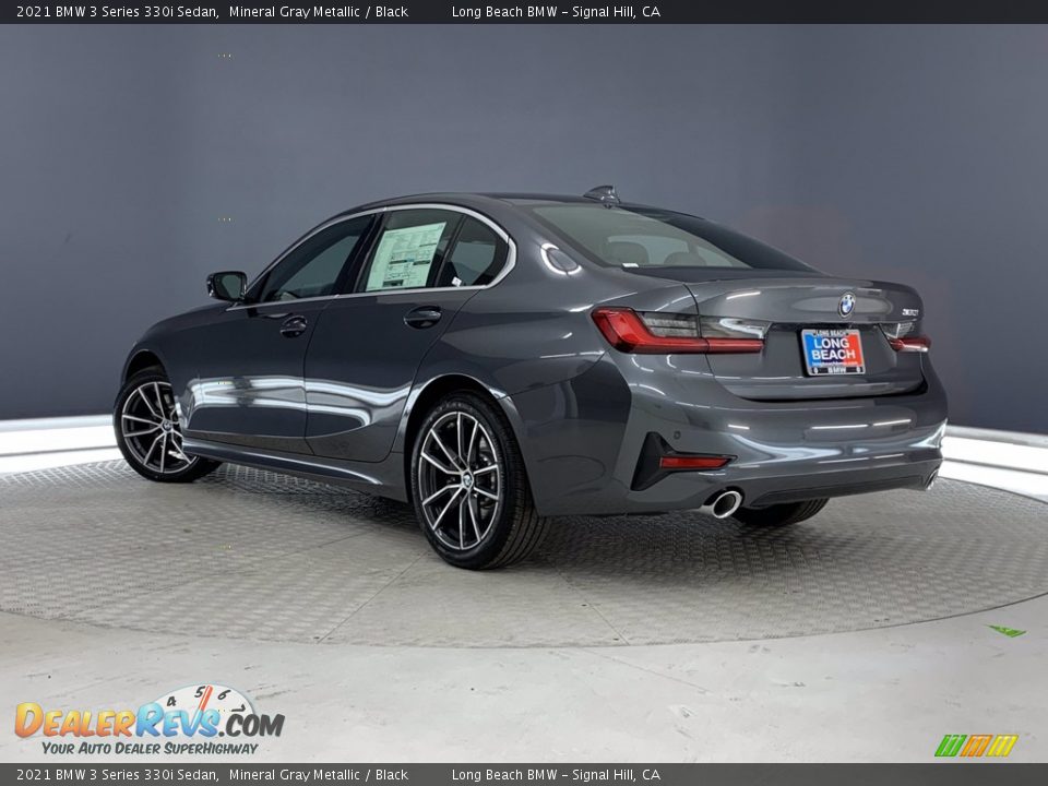2021 BMW 3 Series 330i Sedan Mineral Gray Metallic / Black Photo #20