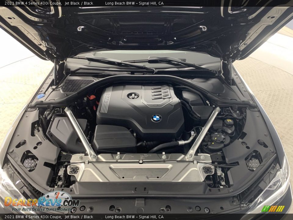 2021 BMW 4 Series 430i Coupe Jet Black / Black Photo #18