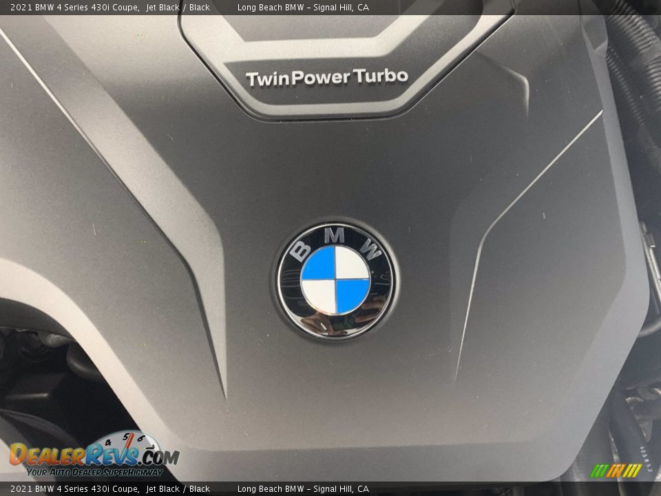 2021 BMW 4 Series 430i Coupe Jet Black / Black Photo #19