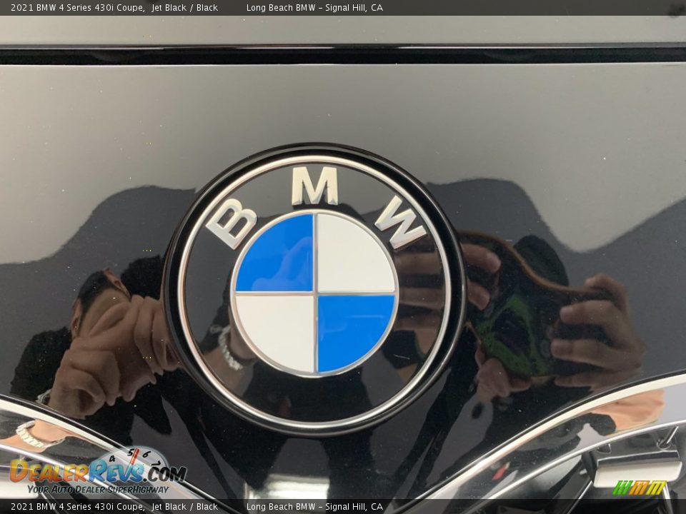 2021 BMW 4 Series 430i Coupe Jet Black / Black Photo #21