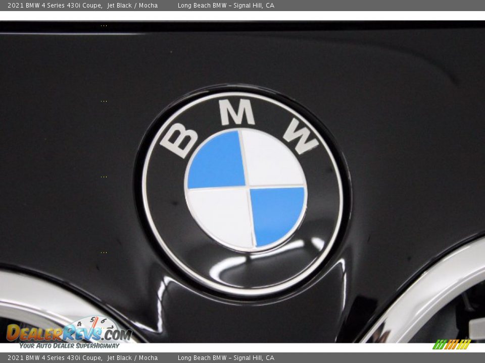 2021 BMW 4 Series 430i Coupe Jet Black / Mocha Photo #21