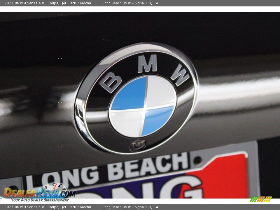 2021 BMW 4 Series 430i Coupe Jet Black / Mocha Photo #23