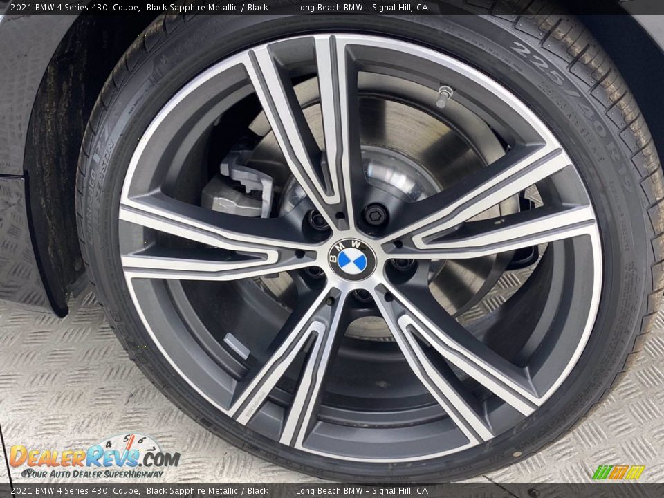 2021 BMW 4 Series 430i Coupe Black Sapphire Metallic / Black Photo #12