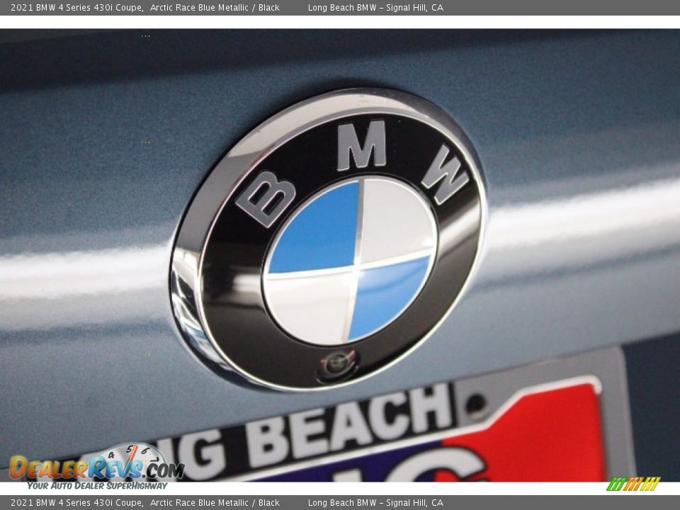 2021 BMW 4 Series 430i Coupe Arctic Race Blue Metallic / Black Photo #23