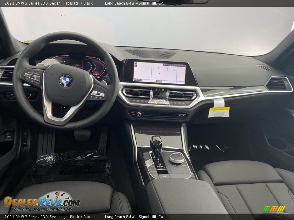 2021 BMW 3 Series 330i Sedan Jet Black / Black Photo #2