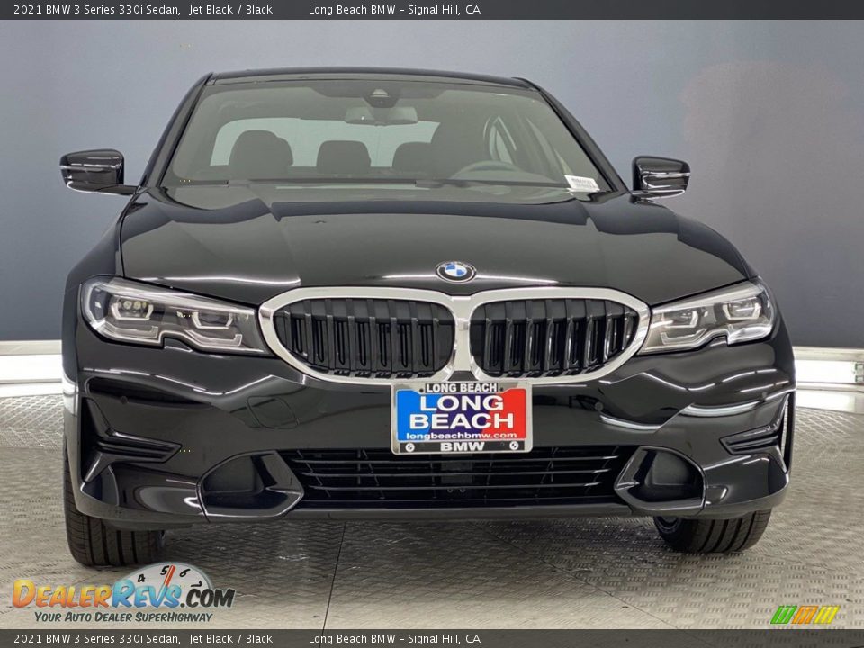 2021 BMW 3 Series 330i Sedan Jet Black / Black Photo #4