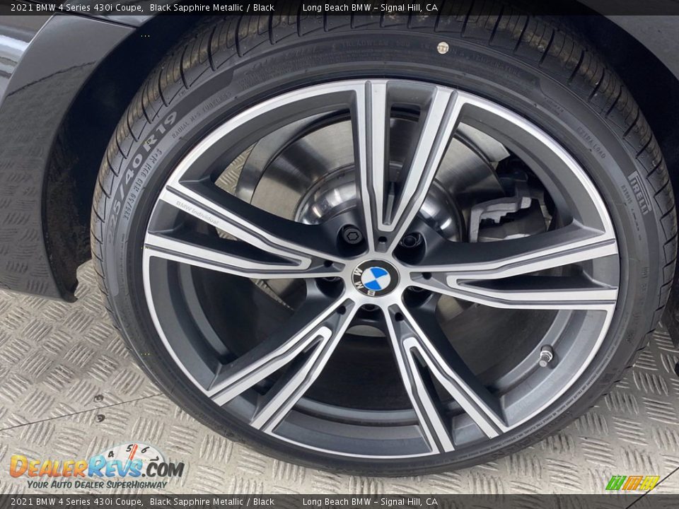 2021 BMW 4 Series 430i Coupe Black Sapphire Metallic / Black Photo #23