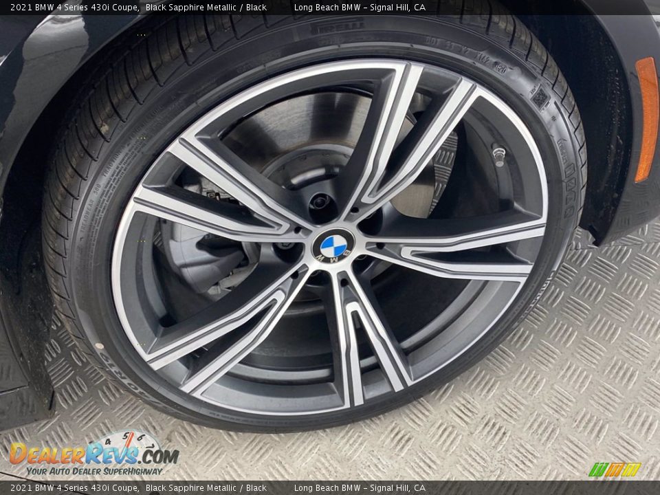 2021 BMW 4 Series 430i Coupe Black Sapphire Metallic / Black Photo #24