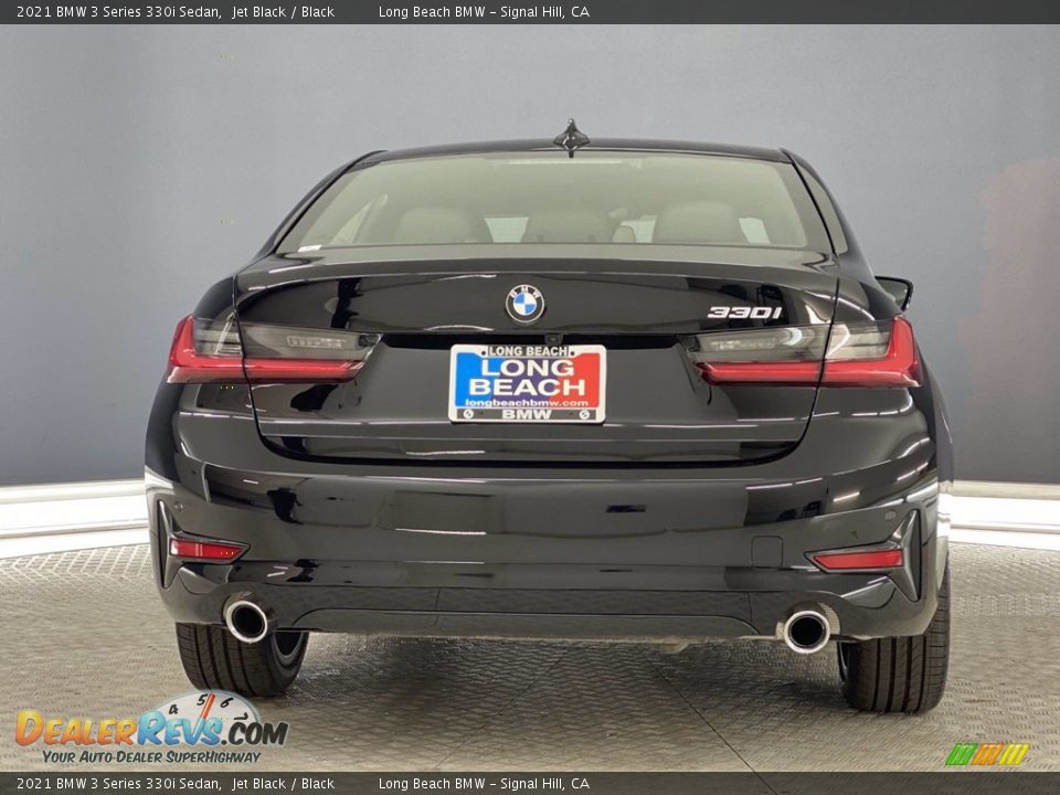 2021 BMW 3 Series 330i Sedan Jet Black / Black Photo #8