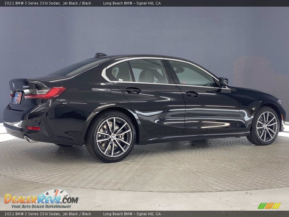 2021 BMW 3 Series 330i Sedan Jet Black / Black Photo #9