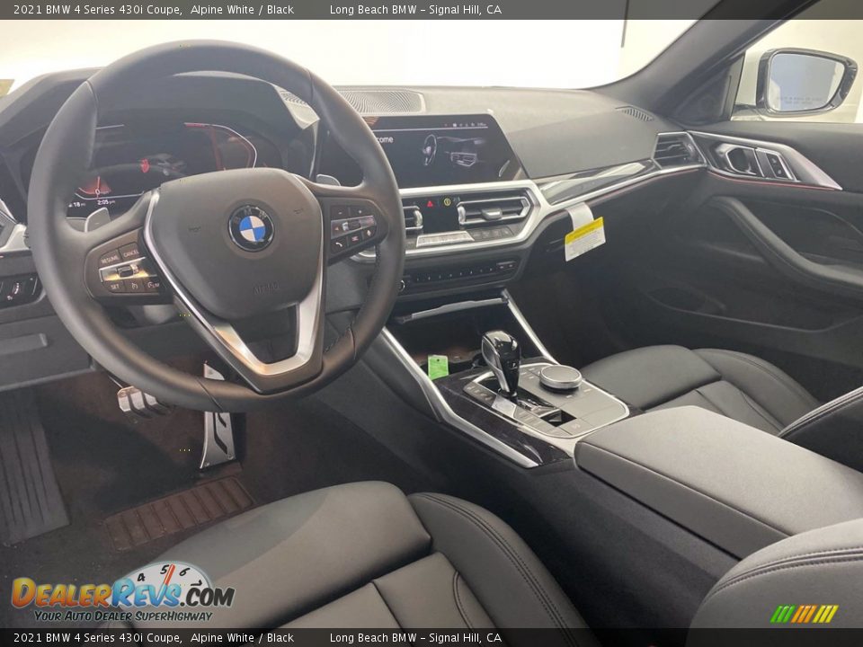 2021 BMW 4 Series 430i Coupe Alpine White / Black Photo #19