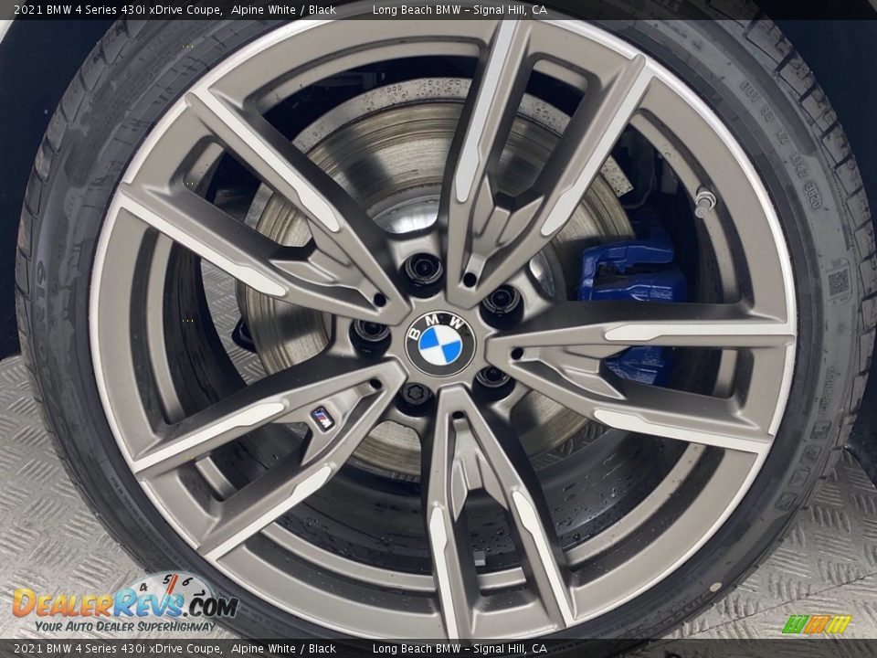 2021 BMW 4 Series 430i xDrive Coupe Alpine White / Black Photo #11
