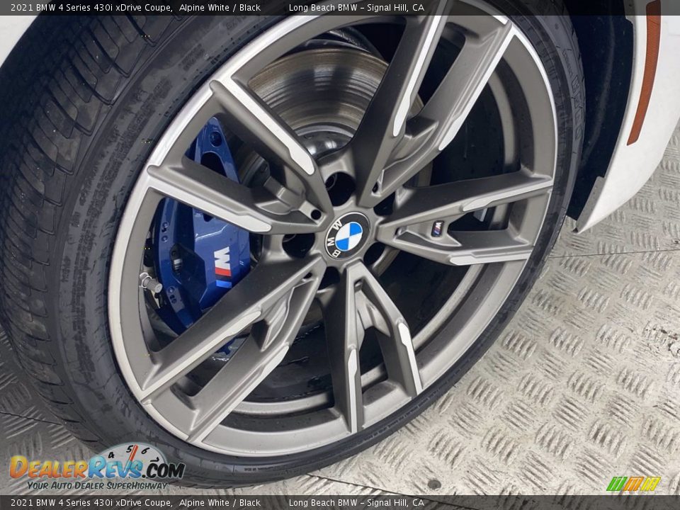 2021 BMW 4 Series 430i xDrive Coupe Alpine White / Black Photo #13