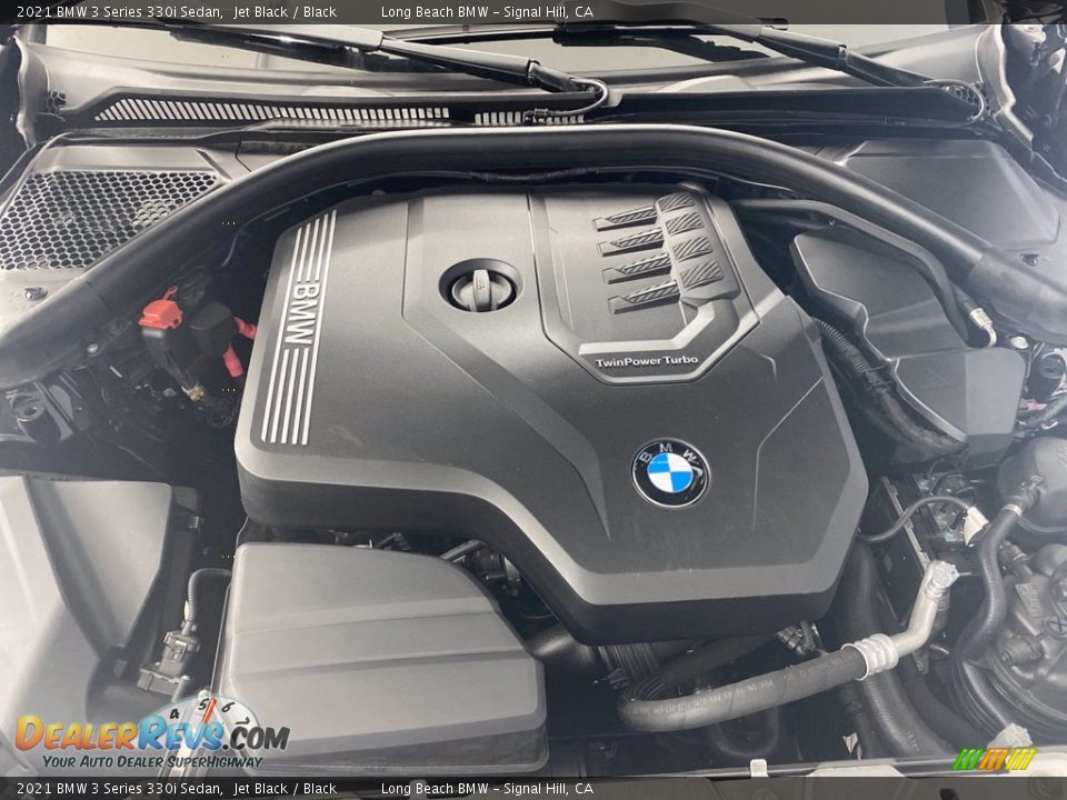 2021 BMW 3 Series 330i Sedan Jet Black / Black Photo #23