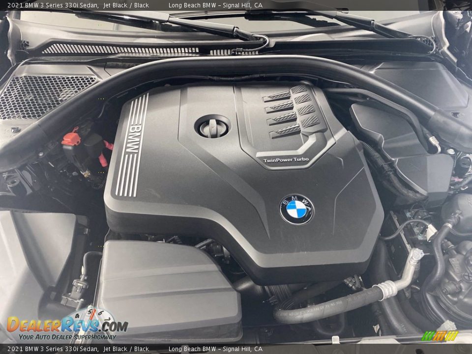 2021 BMW 3 Series 330i Sedan Jet Black / Black Photo #23