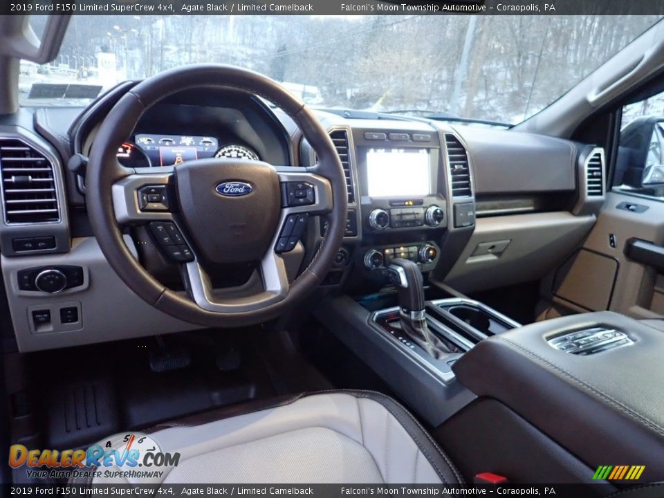 Front Seat of 2019 Ford F150 Limited SuperCrew 4x4 Photo #17