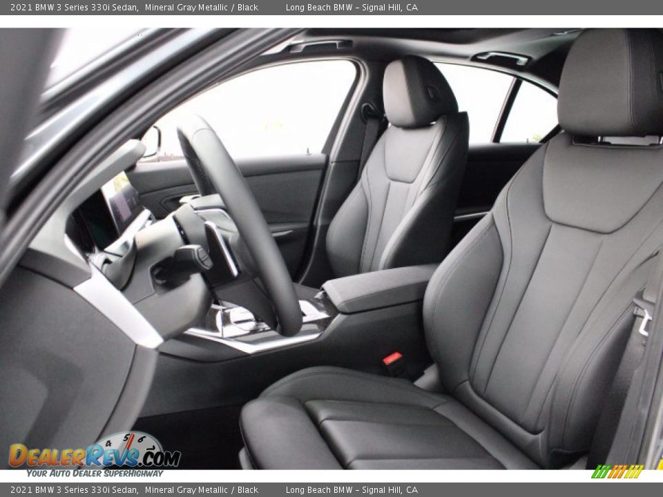 2021 BMW 3 Series 330i Sedan Mineral Gray Metallic / Black Photo #6