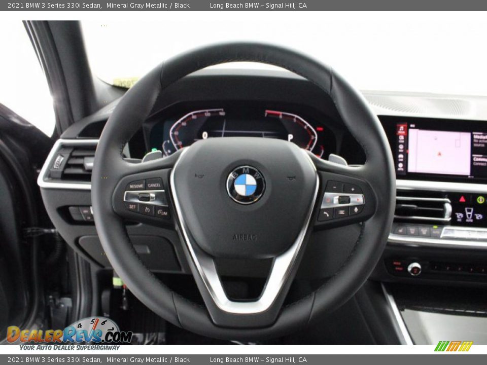 2021 BMW 3 Series 330i Sedan Mineral Gray Metallic / Black Photo #8